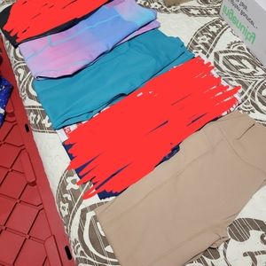 3 pairs of Curves and Combatboot leggings size large